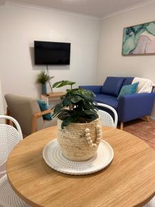 TV a/nebo společenská místnost v ubytování Mackay Seabreeze Apartments