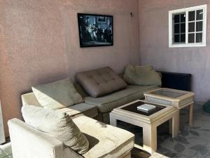 Χώρος καθιστικού στο 洛杉矶东部花园式独立屋