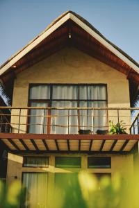 Balkón nebo terasa v ubytování Araaik Beach Village