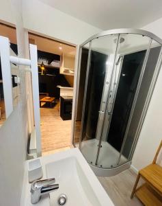 Koupelna v ubytování Appartement Cosy de 2 à 4 pers