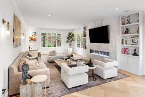 Posezení v ubytování Beverly Hills Maison