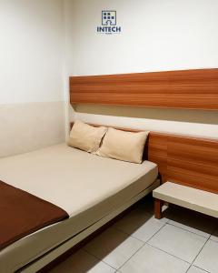 Krevet ili kreveti u jedinici u objektu Intech Hostel