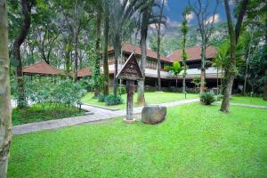 Zahrada ubytování Greenwoods Resort, Thekkady
