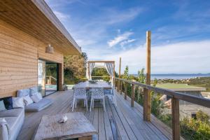 Naturlandskabet i nærheden af villaen