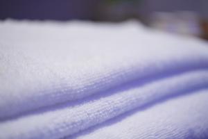 Postel nebo postele na pokoji v ubytování Blue Tears