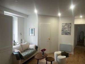Posezení v ubytování Chez Manon - Le Cocon Zen