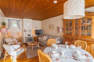 Posezení v ubytování Chalet Luxe