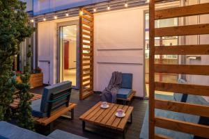 Posezení v ubytování Antares Hotel