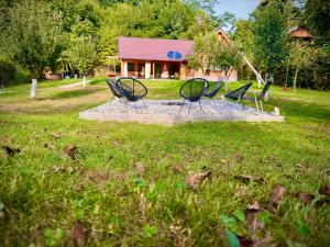 Zahrada ubytování ADORA River Retreat