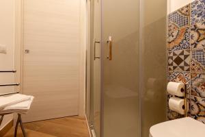 Koupelna v ubytování Pasitea Rooms