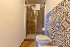 Koupelna v ubytování Pasitea Rooms