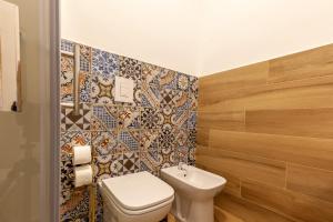 Koupelna v ubytování Pasitea Rooms