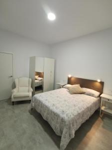 Postel nebo postele na pokoji v ubytování Casa Las Tías Tazacorte