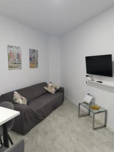 TV a/nebo společenská místnost v ubytování Casa Las Tías Tazacorte