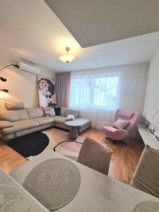 Posezení v ubytování Káldy apartman free parking