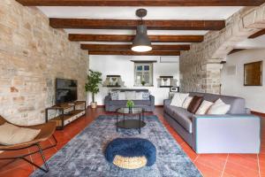 Posezení v ubytování Villa Farfalla