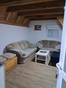 Posezení v ubytování Cottage Bellis