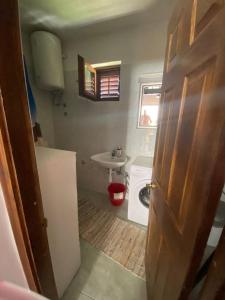 Koupelna v ubytování Apartment Jakov