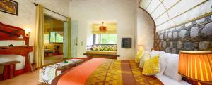 Paatlidun Safari Lodge, Jim Corbett的休息区