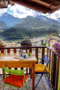 Nespecifikovaný výhled na hory nebo výhled na hory při pohledu z bed and breakfast