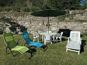Zahrada ubytování B&B La Grivola