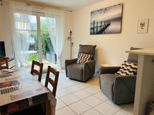 Posezení v ubytování Superbe appartement En baie de Somme