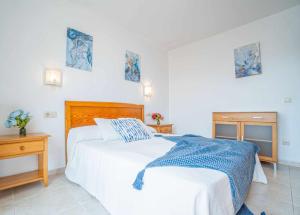 Postel nebo postele na pokoji v ubytování Jouvacations Villa Freser