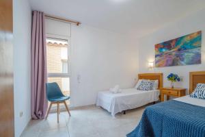 Postel nebo postele na pokoji v ubytování Jouvacations Villa Freser