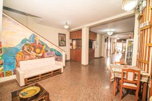 Posezení v ubytování Inkas Peru Hostal
