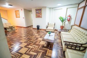 Posezení v ubytování Inkas Peru Hostal