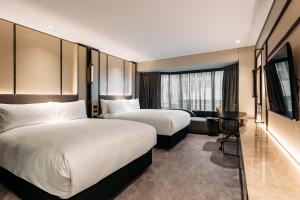 Cama ou camas em um quarto em InterContinental Wellington by IHG