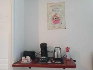 Kaffe- og tefaciliteter på Gîte de l'ancienne gare