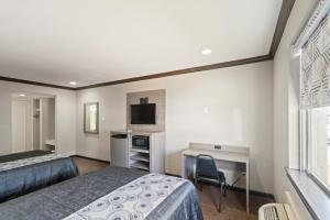 Kuchyň nebo kuchyňský kout v ubytování Americas Best Value Inn & Suites Brenham