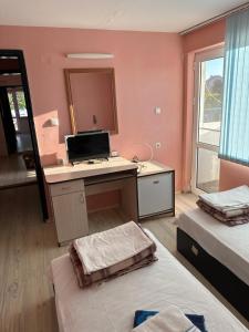Postel nebo postele na pokoji v ubytování Генерала вия чаир