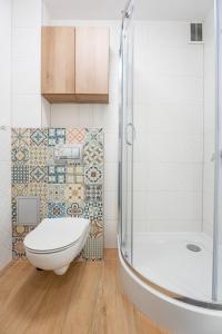 Łazienka w obiekcie Apartament Centrum 32m2 Kłodzko - Przyjaciół Ziemi Kłodzkiej - Spokój, Cisza, Bliskość Atrakcji