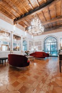 Posezení v ubytování Hotel Pantheon