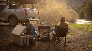 Příroda nedaleko luxury tent