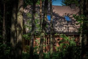 Vonkajšia záhrada v ubytovaní Dom na Podlasiu