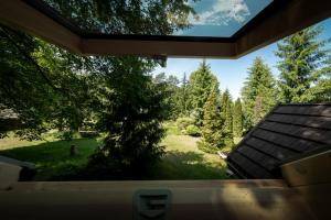 Vonkajšia záhrada v ubytovaní Dom na Podlasiu