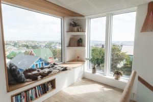 Χώρος καθιστικού στο Luxury Downtown Penthouse