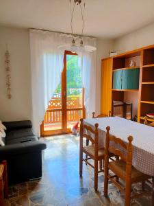 Χώρος καθιστικού στο Villa Aprica Appartamenti
