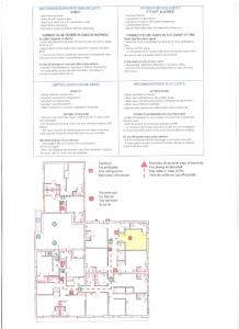A planta de Hotel Guidi