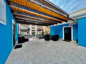 Uma varanda ou terraço em Hotel Guidi