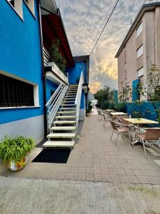 Uma varanda ou terraço em Hotel Guidi