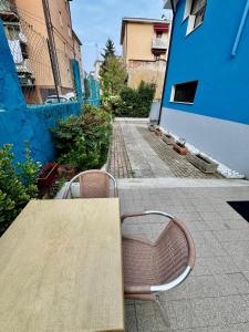 O edifício onde o hotel está situado