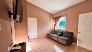 TV a/nebo společenská místnost v ubytování Quinta Luna Mar, Residencial Las Veraneras