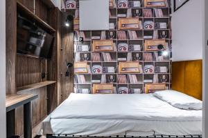 Postel nebo postele na pokoji v ubytování Vola Hostel