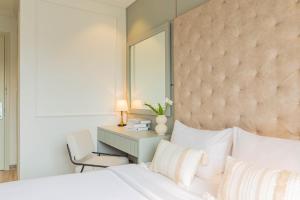 Voodi või voodid majutusasutuse Keypad Hotel - Nhân Hòa toas