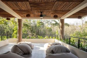 Posezení v ubytování New Tulum Gem Private Pool Ground Floor