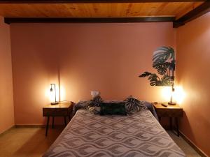A bed or beds in a room at Dúplex El Cauce